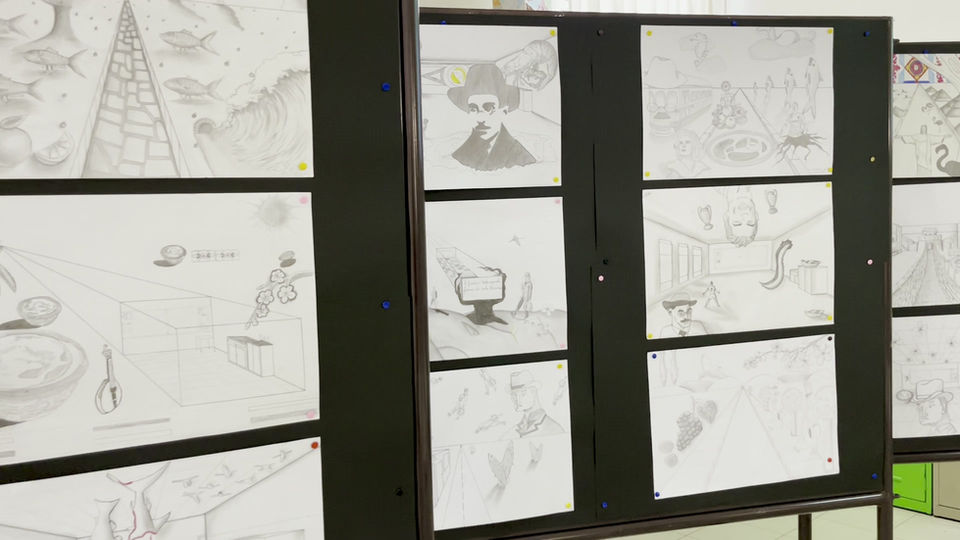 Proj. Persp Cónica F. com intervenção de Património numa atitude Contemporânea